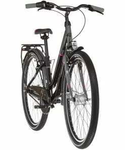 S'cool ChiX Twin Alloy 26 7-S Kinder Schwarz -E-Mountainbikes Verkäufe scool chix twin alloy 26 7 s kinder black pink 3