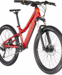S'cool E-troX Race 24 9-S Kinder Rot