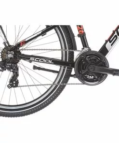 S'cool TroX EVO 26 21-S Kinder Schwarz -E-Mountainbikes Verkäufe scool trox evo 26 21 s kinder black grey red 4