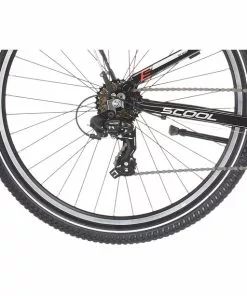 S'cool TroX EVO 26 21-S Kinder Schwarz -E-Mountainbikes Verkäufe scool trox evo 26 21 s kinder black grey red 5