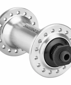 Shimano Road HB-RS400 Vorderradnabe Für Felgenbremse Schnellspanner 100mm Silber/schwarz -E-Mountainbikes Verkäufe shimano road hb rs400 front wheel hub for rim brake quick release 100mm silver 3