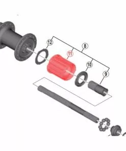 Shimano WH-MT15 Freilaufkörper