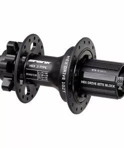 Spank Hex Drive 102T Hinterradnabe 12x135/142mm Shimano HG