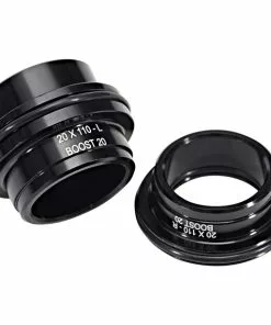 Spank Oozy/Spike Vorderradnabe Adapter Boost 20x110mm Schwarz