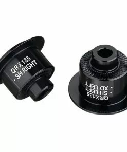 Spank Oozy/Spike Hinterradnabe QR Adapter Schwarz