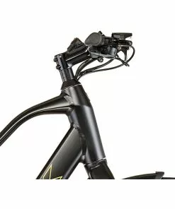 Trek FX+ 2 Stagger Schwarz -E-Mountainbikes Verkäufe trek fx 2 stagger satin trek black 2