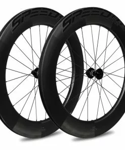 Veltec Speed 8.0 Rennrad Laufradsatz 83mm Disc Brake QR XDR Schwarz