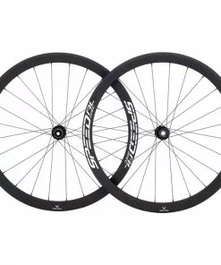 Veltec Speed AL Rennrad Laufradsatz 40mm Disc Brake 12x100mm/12x142mm Shimano Schwarz
